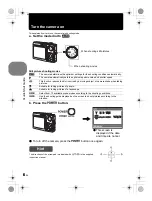 Preview for 6 page of Olympus FE 300 - Digital Camera - Compact Instruction Manual