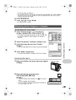 Предварительный просмотр 39 страницы Olympus FE 300 - Digital Camera - Compact Instruction Manual