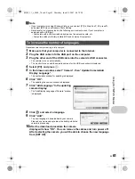 Предварительный просмотр 41 страницы Olympus FE 300 - Digital Camera - Compact Instruction Manual