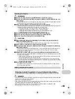 Предварительный просмотр 55 страницы Olympus FE 300 - Digital Camera - Compact Instruction Manual