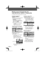 Предварительный просмотр 28 страницы Olympus FE 3010 - Digital Camera - Compact Manual De Instrucciones