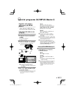 Предварительный просмотр 39 страницы Olympus FE 3010 - Digital Camera - Compact Manual De Instrucciones