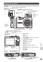 Предварительный просмотр 59 страницы Olympus FE-320 Advance Manual