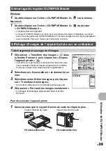 Preview for 39 page of Olympus FE 340 - Digital Camera - Compact Manuel D'Instructions