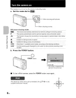 Предварительный просмотр 6 страницы Olympus FE-350 Wide Instruction Manual