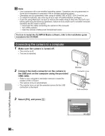 Предварительный просмотр 36 страницы Olympus FE-350 Wide Instruction Manual