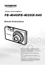 Olympus FE-4020 Manuel D'Instructions preview