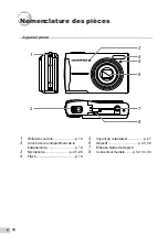 Предварительный просмотр 6 страницы Olympus FE-46 Manuel D'Instructions