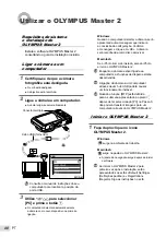 Предварительный просмотр 40 страницы Olympus FE 5020 - Digital Camera - Compact Manual De Instruções