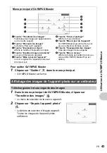 Preview for 43 page of Olympus FE170 - 6.0 Megapixel 3x Optical Zoom Digital... Manuel Avancé