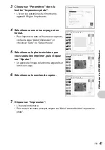 Preview for 47 page of Olympus FE170 - 6.0 Megapixel 3x Optical Zoom Digital... Manuel Avancé