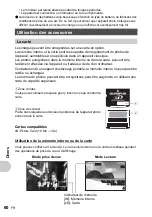 Preview for 60 page of Olympus FE170 - 6.0 Megapixel 3x Optical Zoom Digital... Manuel Avancé