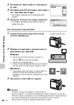 Preview for 42 page of Olympus FE210 - 7.1 MP Digital Camera Manuel Avancé