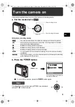 Предварительный просмотр 5 страницы Olympus FE220 - 7.1 MP Digital Camera Basic Manual
