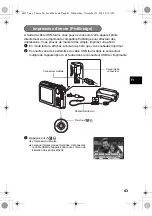 Предварительный просмотр 43 страницы Olympus FE220 - 7.1 MP Digital Camera Basic Manual