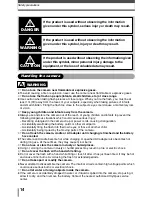 Preview for 14 page of Olympus Ferrari digital model 2004 Reference Manual
