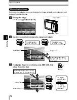 Предварительный просмотр 74 страницы Olympus Ferrari digital model 2004 Reference Manual