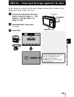 Предварительный просмотр 113 страницы Olympus Ferrari digital model 2004 Reference Manual