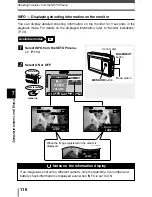 Предварительный просмотр 118 страницы Olympus Ferrari digital model 2004 Reference Manual