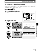 Предварительный просмотр 121 страницы Olympus Ferrari digital model 2004 Reference Manual