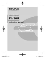 Предварительный просмотр 1 страницы Olympus FL 36R Instruction Manual