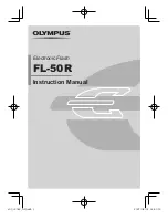 Preview for 1 page of Olympus FL 50R Instruction Manual