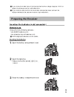 Preview for 3 page of Olympus FR-WR Instructions Manual