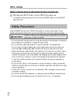 Preview for 8 page of Olympus FR-WR Instructions Manual