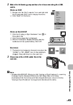 Предварительный просмотр 45 страницы Olympus FX-750 Quick Start Manual