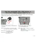 Предварительный просмотр 27 страницы Olympus G40 Instructions Manual