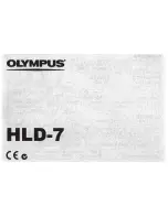 Olympus HDL-7 Instructions Manual preview