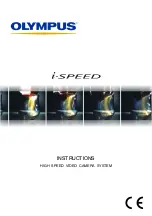 Preview for 1 page of Olympus i-SPEED Instructions Manual