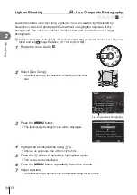 Предварительный просмотр 54 страницы Olympus IM027 Instruction Manual