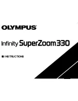 Предварительный просмотр 1 страницы Olympus Infinity SuperZoom 330 Instructions Manual