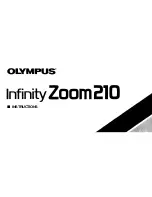 Предварительный просмотр 1 страницы Olympus Infinity Zoom 210 Instructions Manual