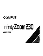 Olympus Infinity Zoom 230 Instructions Manual preview