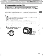 Предварительный просмотр 69 страницы Olympus IR 500 - 4MP Digital Solutions Camera Reference Manual