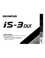 Olympus iS-3 DLX Instructions Manual preview