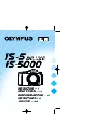 Предварительный просмотр 1 страницы Olympus IS-5 Deluxe Instruction Manual