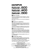 Olympus J500 - Pearlcorder Microcassette Dictaphone User Manual preview