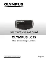 Предварительный просмотр 1 страницы Olympus LC35 Instruction Manual