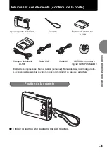 Preview for 3 page of Olympus Li-50B - Stylus 1030 SW 10.1MP Digital Camera (French) Manuel