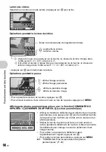 Preview for 14 page of Olympus Li-50B - Stylus 1030 SW 10.1MP Digital Camera (French) Manuel