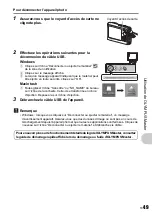 Preview for 49 page of Olympus Li-50B - Stylus 1030 SW 10.1MP Digital Camera (French) Manuel