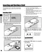 Preview for 14 page of Olympus LS-10 - Linear PCM Recorder 2 GB Digital Voice Instructions Manual