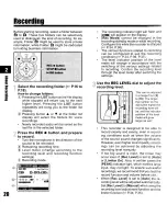 Preview for 20 page of Olympus LS-10 - Linear PCM Recorder 2 GB Digital Voice Instructions Manual