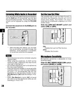 Preview for 24 page of Olympus LS-10 - Linear PCM Recorder 2 GB Digital Voice Instructions Manual