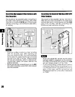 Preview for 26 page of Olympus LS-10 - Linear PCM Recorder 2 GB Digital Voice Instructions Manual