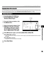 Preview for 55 page of Olympus LS-10 - Linear PCM Recorder 2 GB Digital Voice Instructions Manual