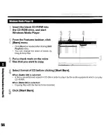 Preview for 56 page of Olympus LS-10 - Linear PCM Recorder 2 GB Digital Voice Instructions Manual